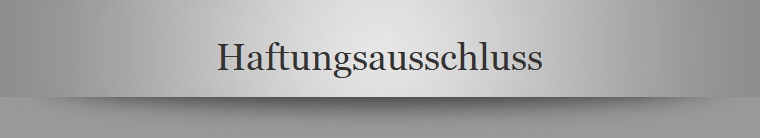 Haftungsausschluss
